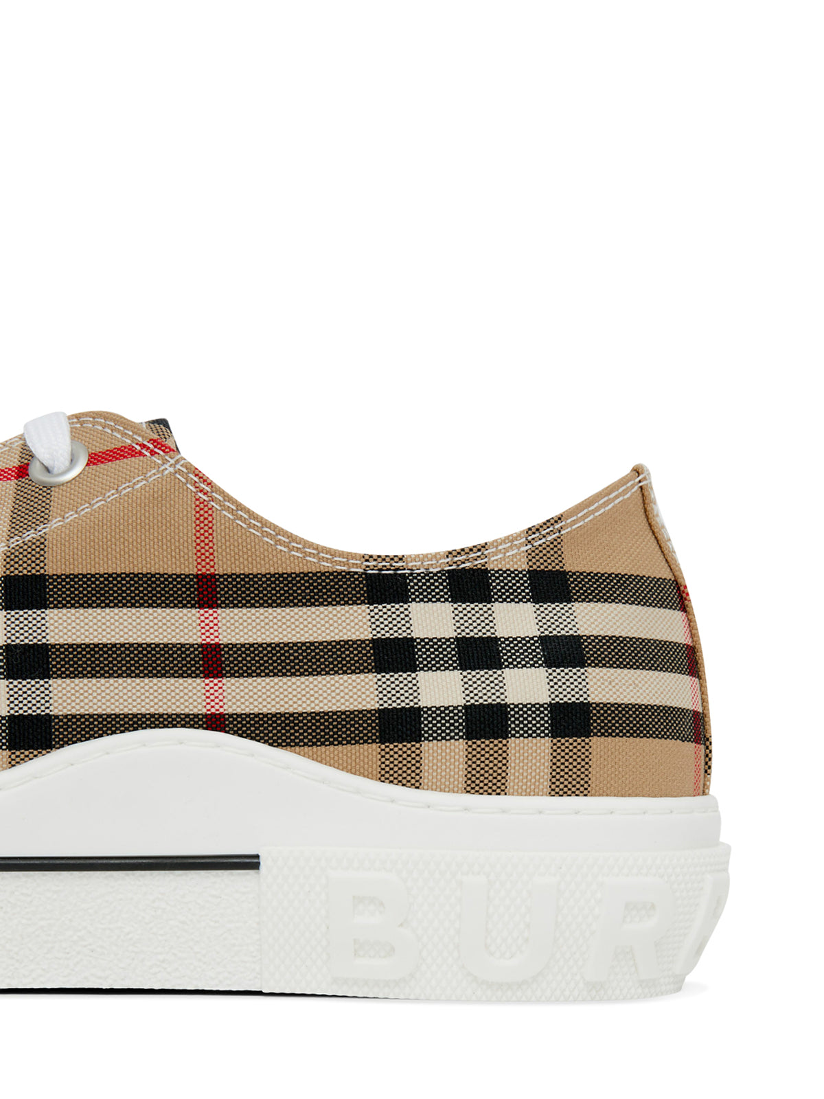 Vintage check sneakers