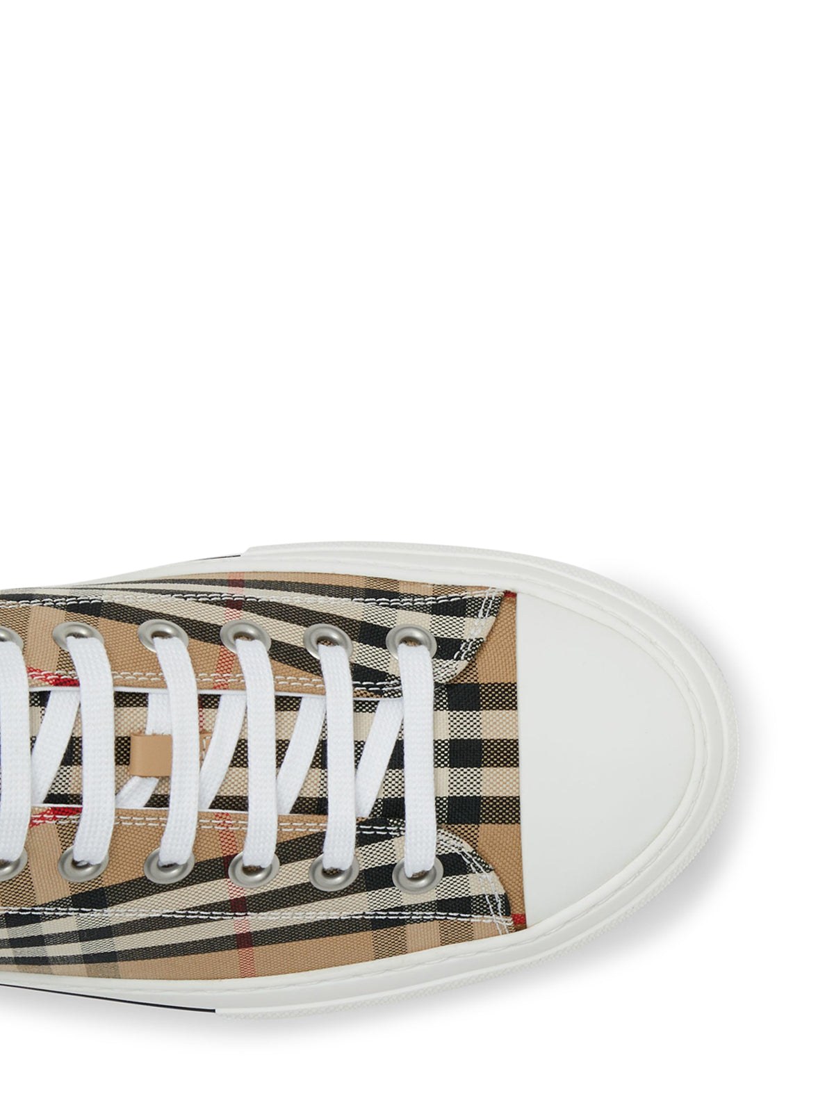 Vintage check sneakers