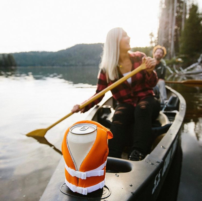 Vintage Orange Life Vest