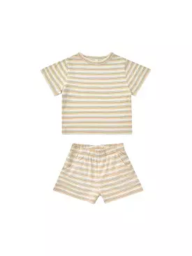 Vintage Stripe Jersey Set by Rylee & Cru