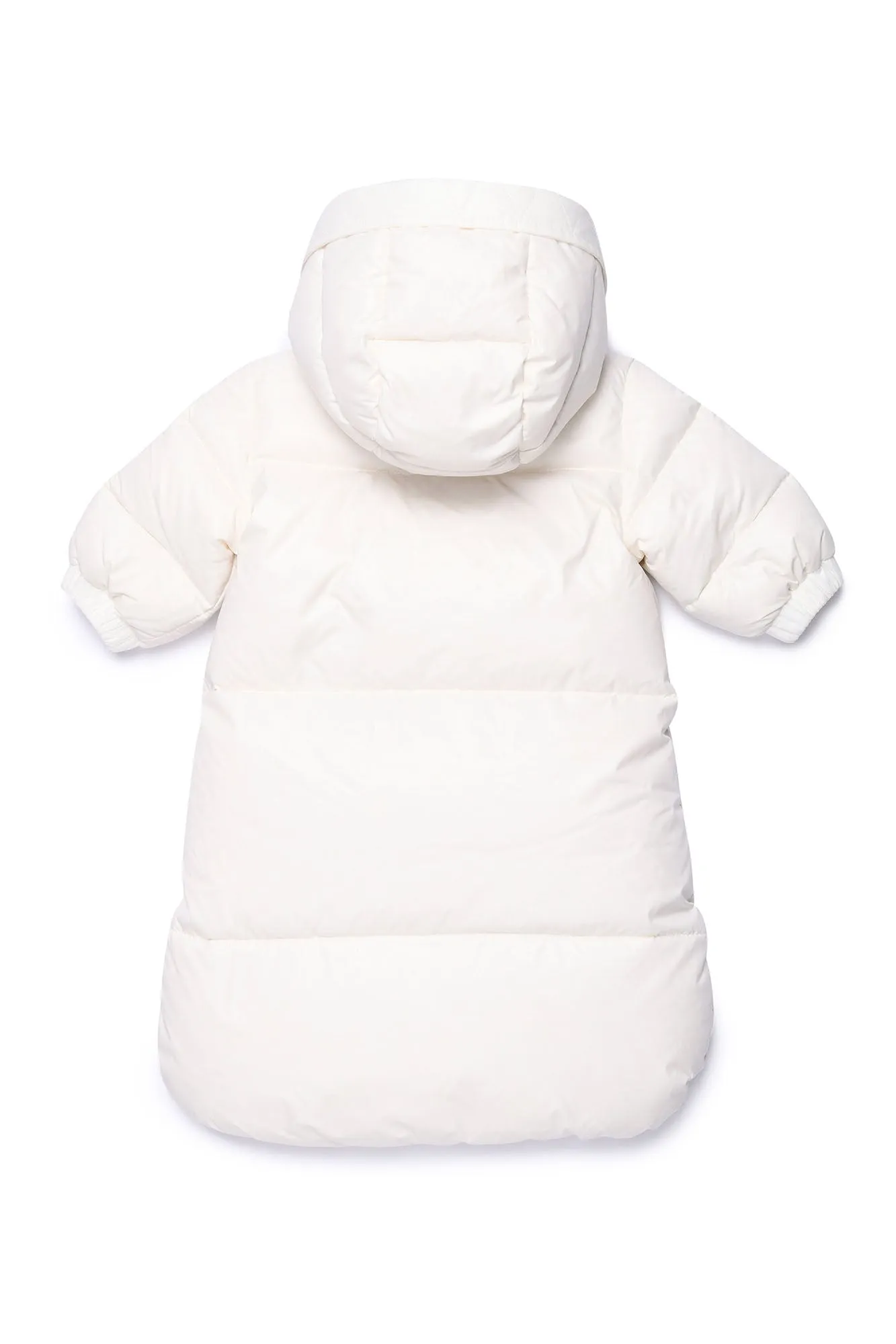 White Sleeping Coat Diesel Logo