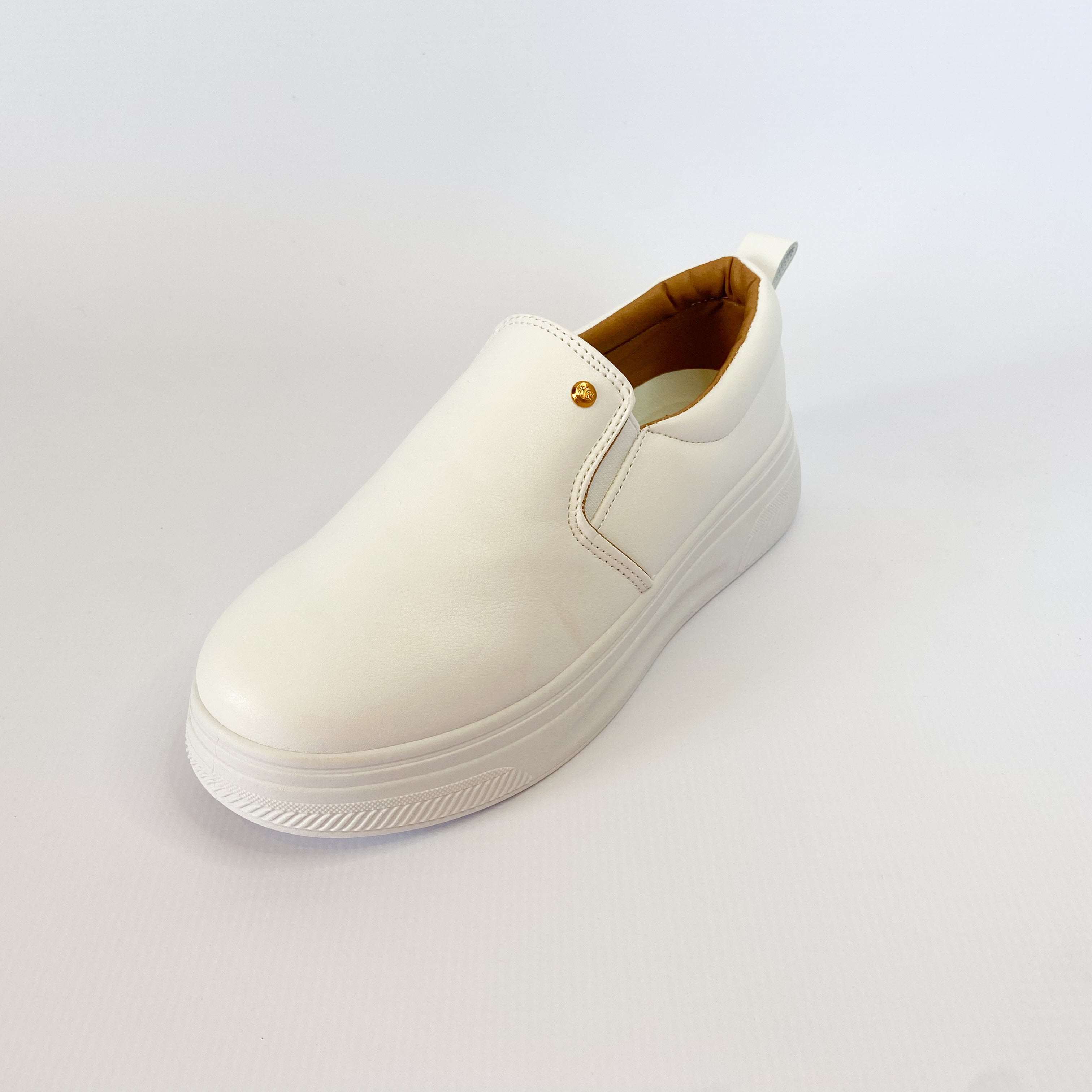 White slip on sneakers by KG