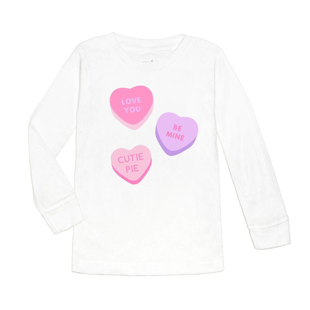 White Wink Be Mine Long Sleeve Tee - Shop Now!