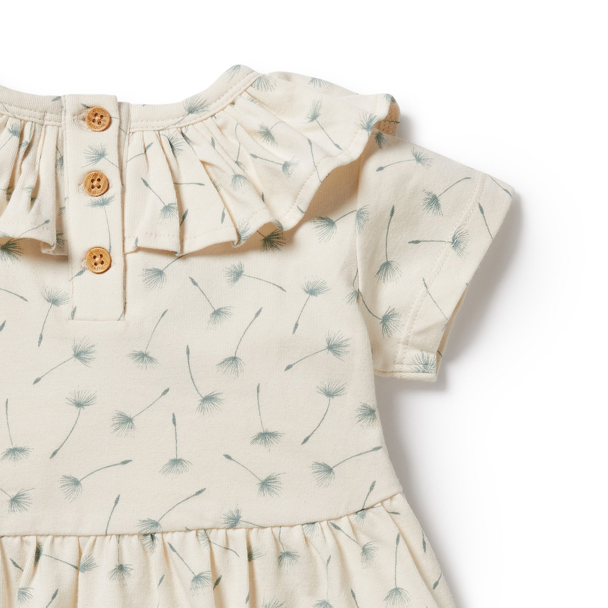 Wilson & Frenchy Organic Ruffle Dress float away