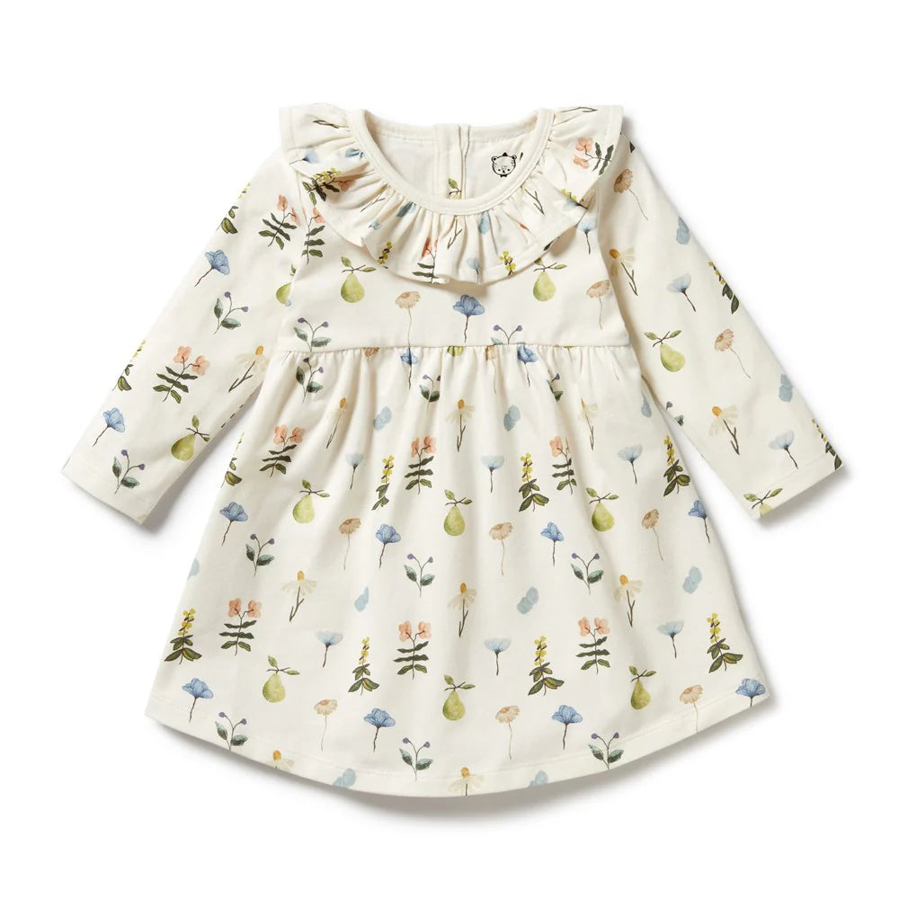 Wilson & Frenchy Organic Ruffle Dress - Petit Garden.