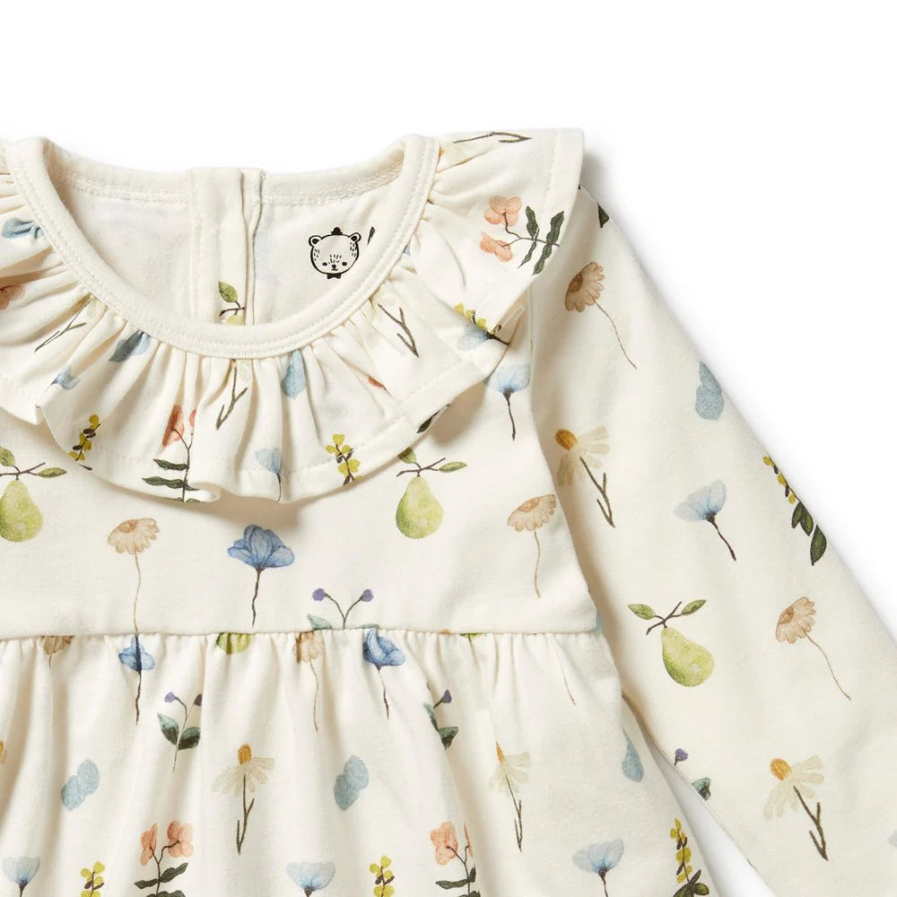 Wilson & Frenchy Organic Ruffle Dress - Petit Garden.