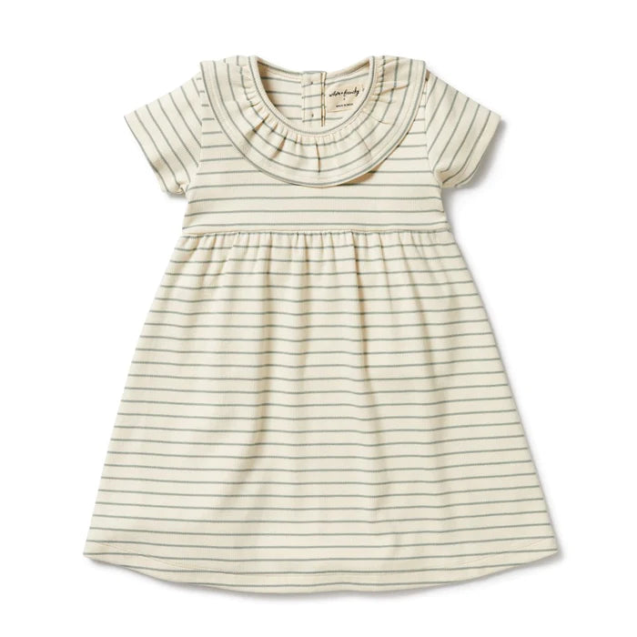 Wilson & Frenchy Petit Sage Ruffle Dress