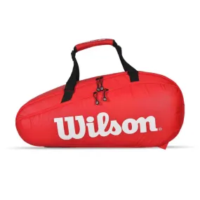 Wilson Tour 2 Compartment Tennis Bag - Red