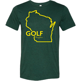 Wisconsin Golf Unisex Tee