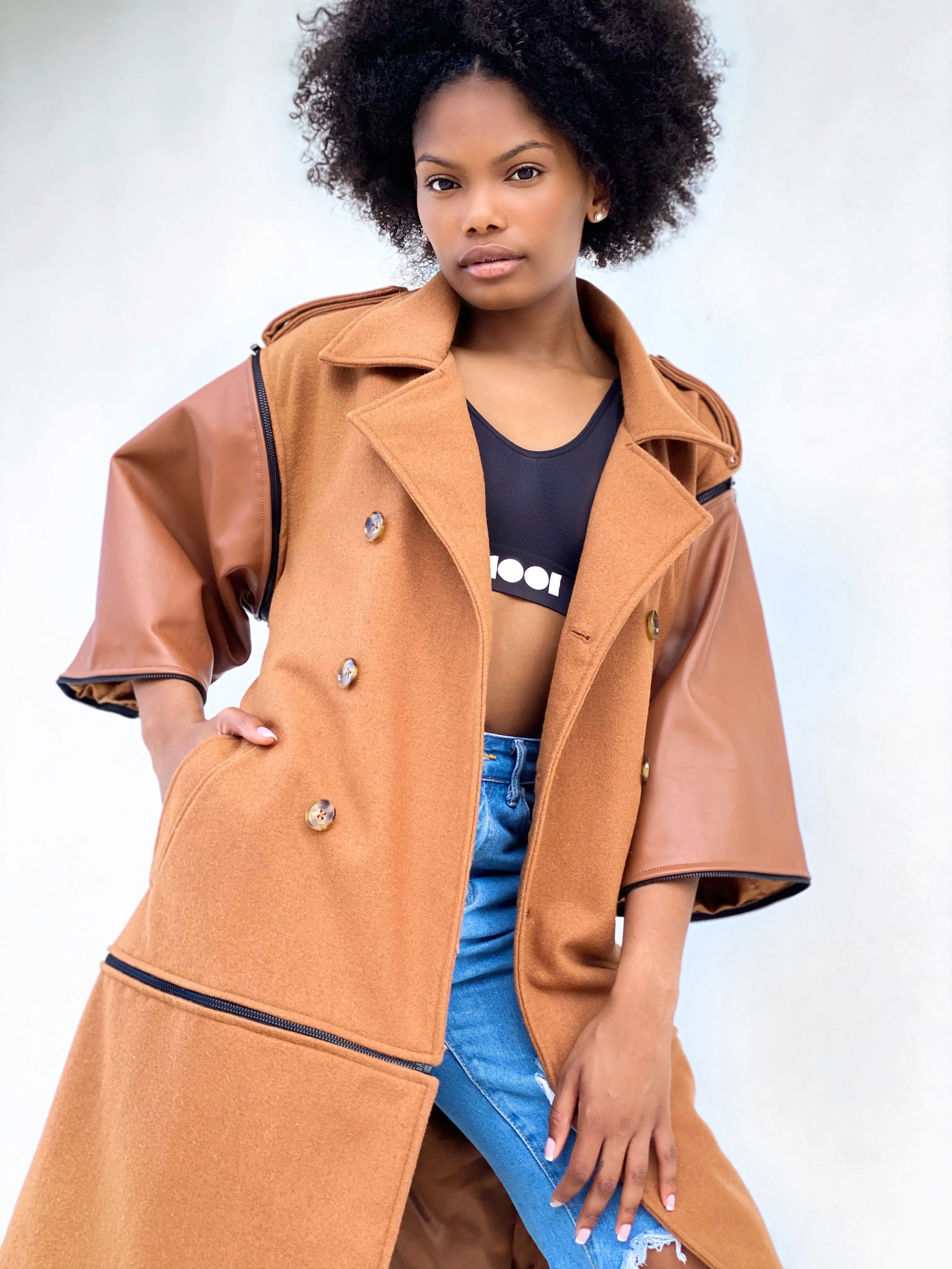 Women's Convertible Coat - Black Friday Sale