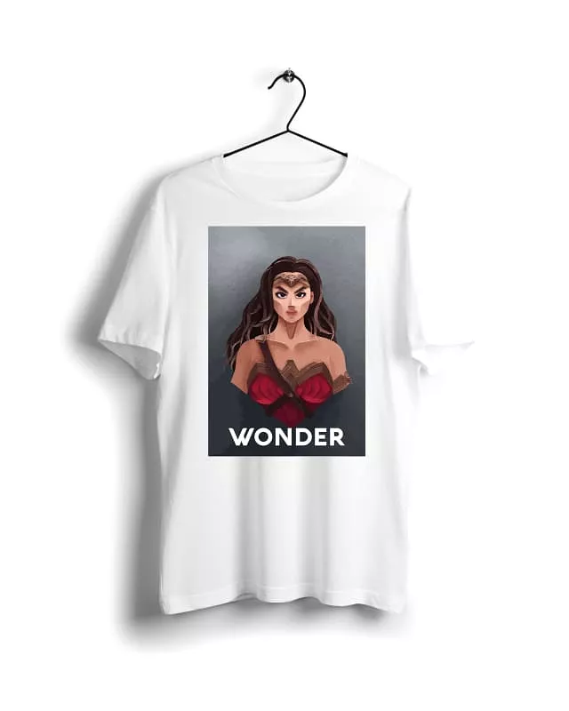 Wonder Woman T-shirt - White - Digital Graphics