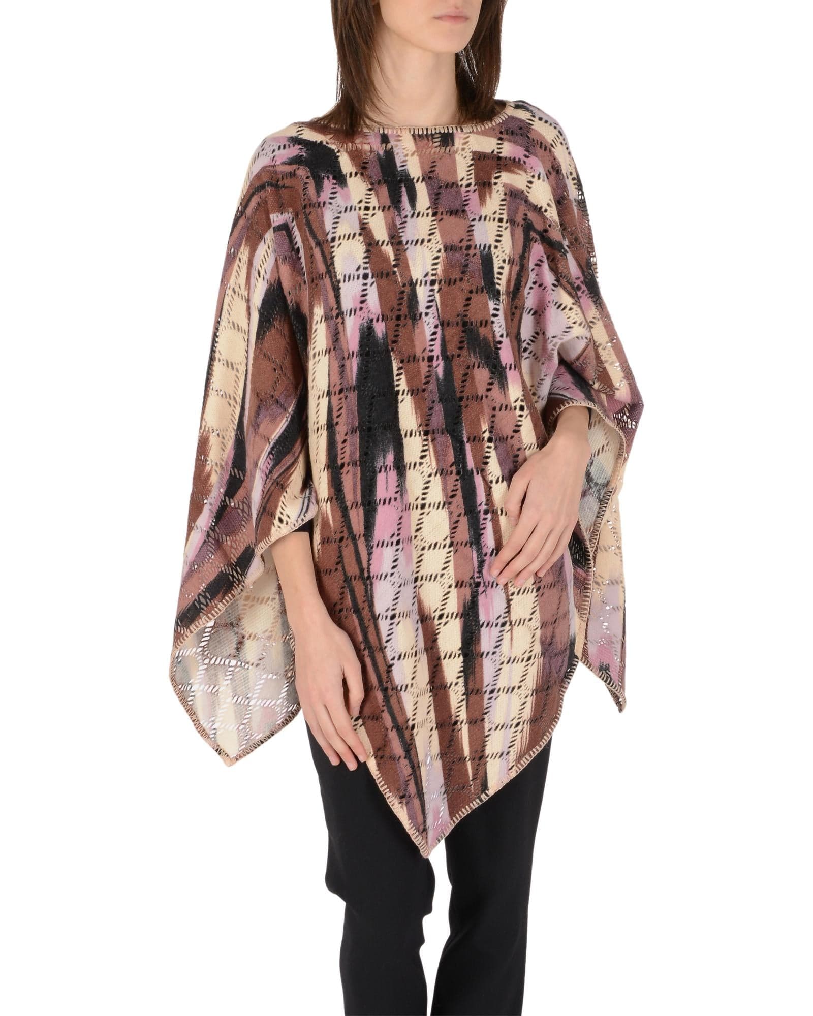 Wool Poncho - Adjustable Size