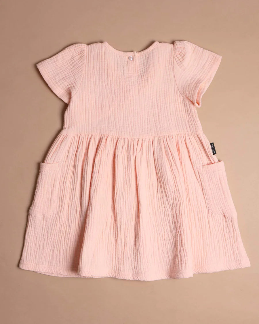 Woven Ruffle Dress - Tiny Tribe