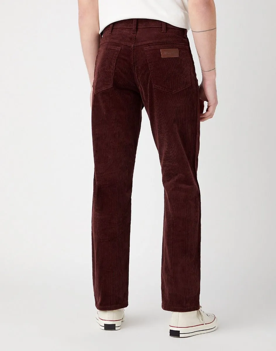 Wrangler A2 Corduroy Jeans in Dahlia, Texas Collection