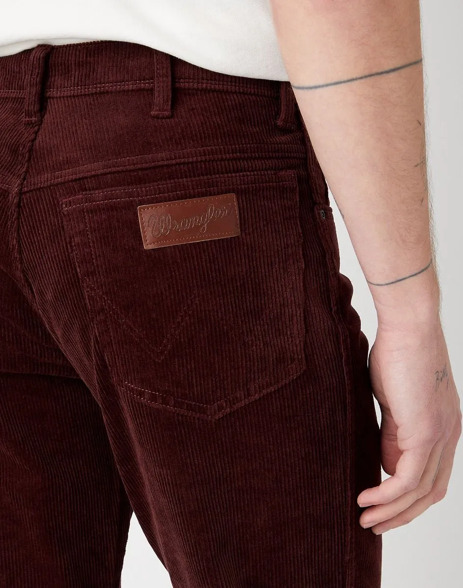 Wrangler A2 Corduroy Jeans in Dahlia, Texas Collection