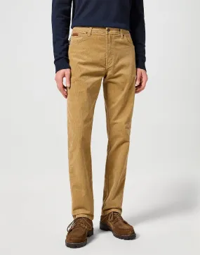 Wrangler Slim Corduroy Jeans in Tigers Eye