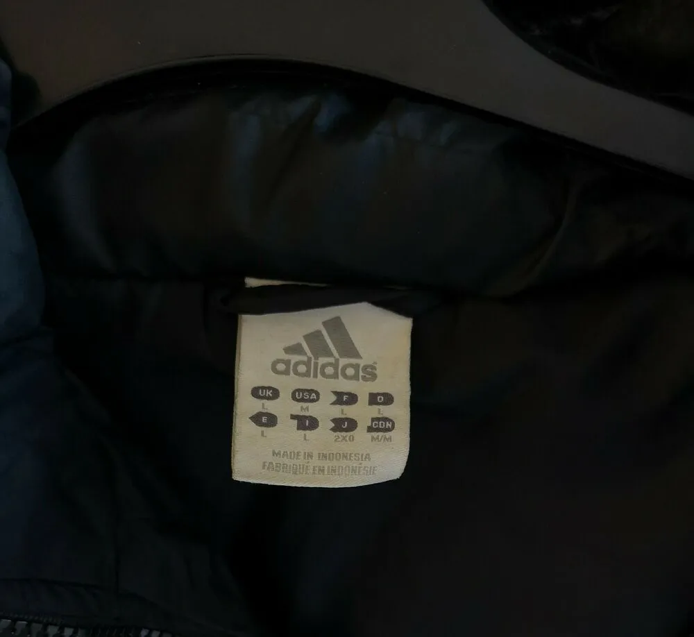 Y2K Adidas Puffer Jacket Large