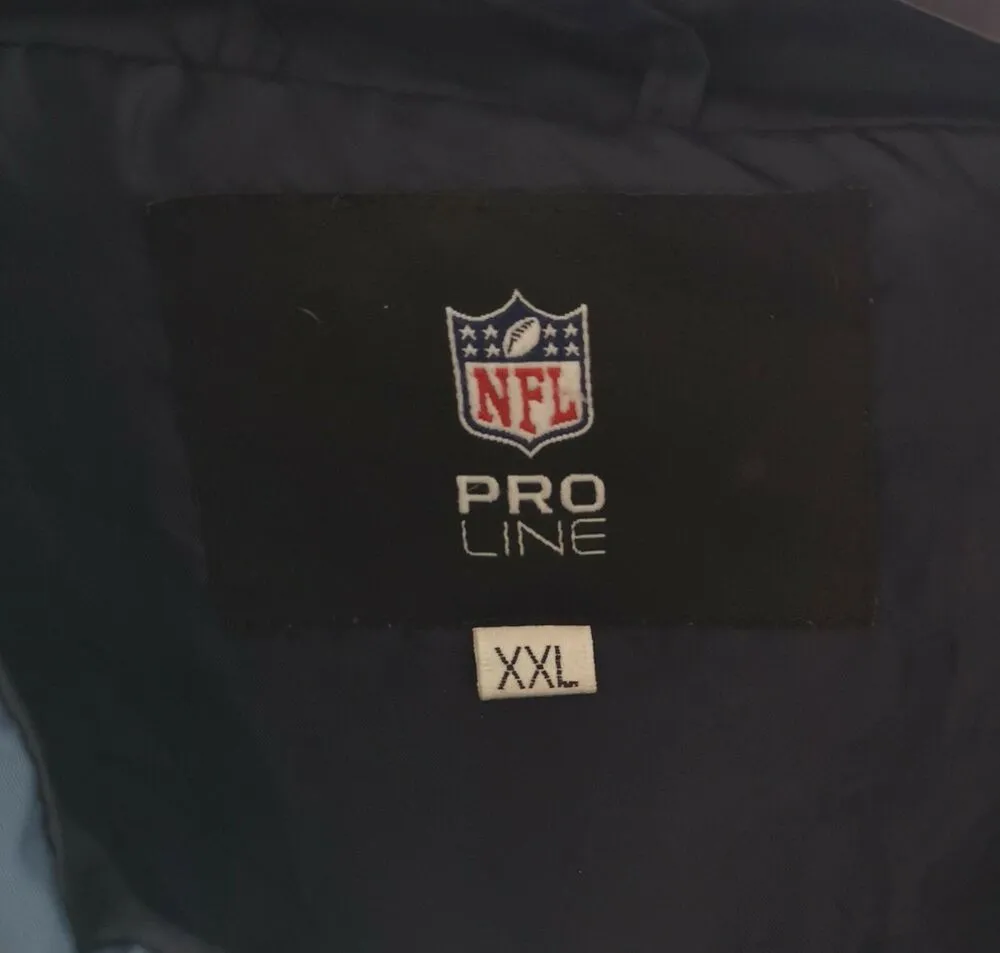 Y2K NFL Pro Line Seattle Seahawks Puffer Jacket Size XXL