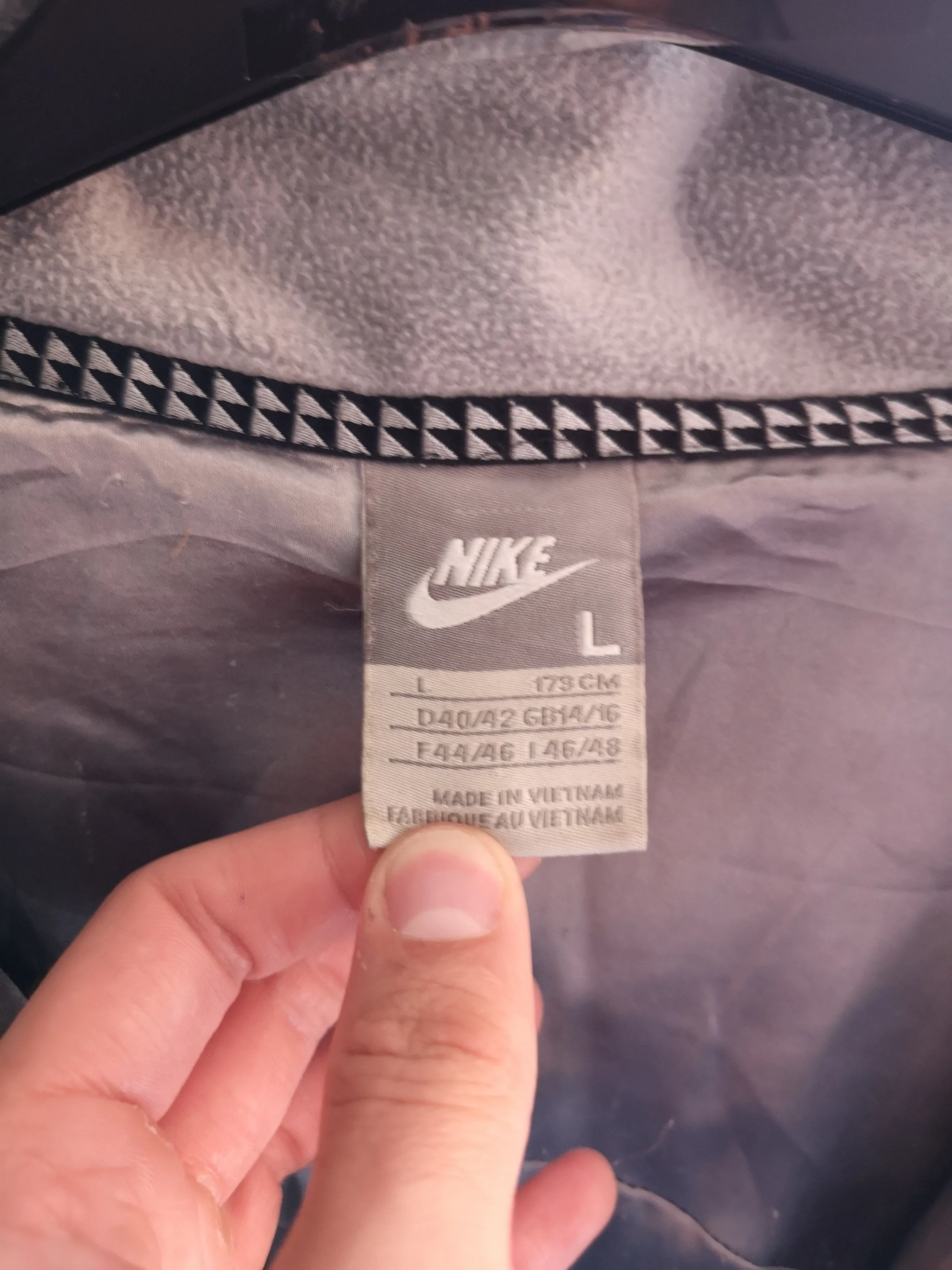 Y2K Nike Puffer Jacket Size UK 12