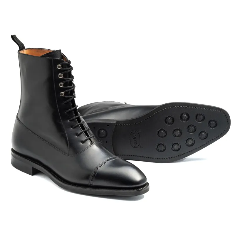 Yanko Black Balmoral Boot