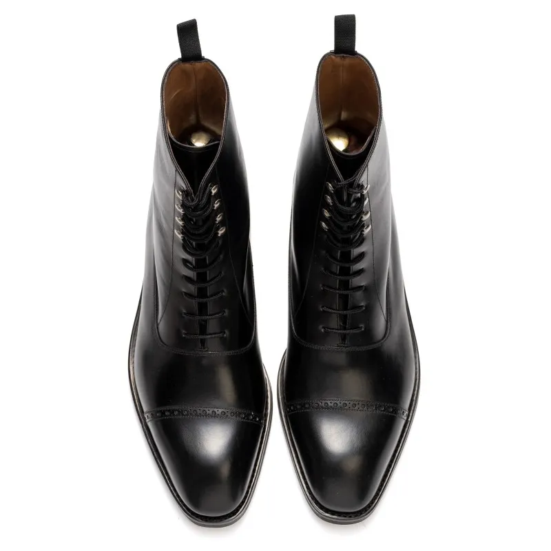 Yanko Black Balmoral Boot