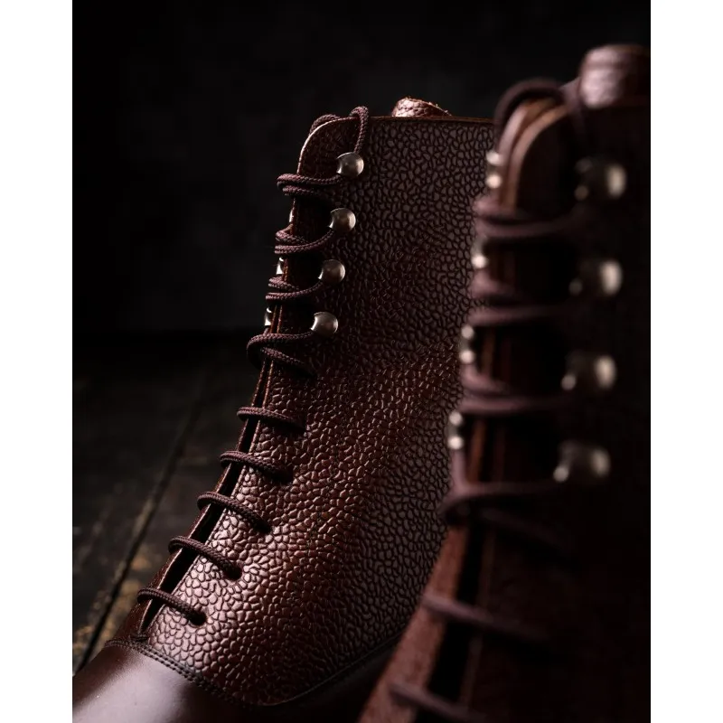 Yanko Dark Brown Balmoral Boot