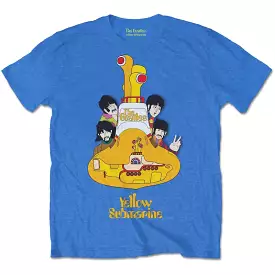 Yellow Submarine Blue Beatles Tshirt