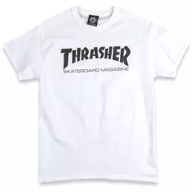 Youth T-Shirt White - Thrasher Skate Magazine